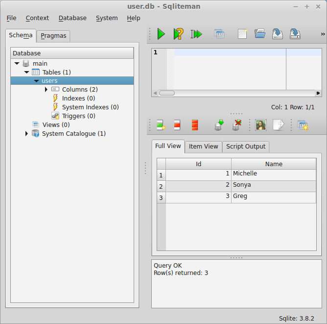 sqlite count distinct line