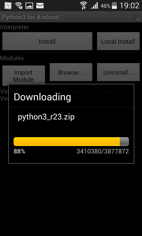Android-Python-3-Install