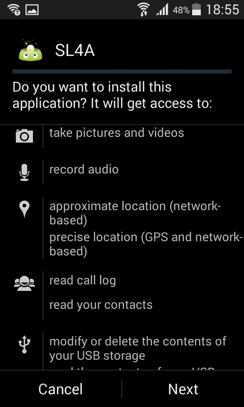 android sl4a apk